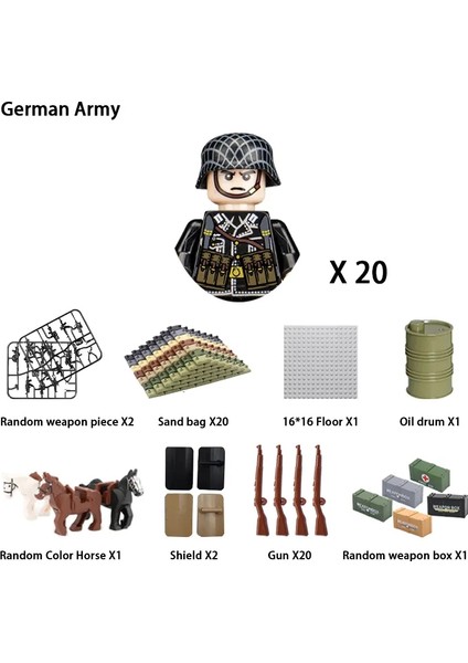 40PCS/PARTI Wwı. (Yurt Dışından)