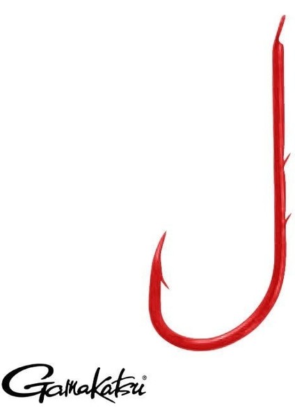 Gamakatsu LS-5260R No:1 Kırmızı Olta Iğnesi 1/25