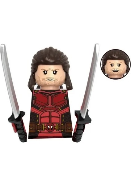 Disney Yapı Taşları Mini Model Figürleri Büyük Goblin Örümcek Adam Demir Adam Venom Kaptan Hawk Deadpool Technic Armor City Hediye Toyscolor: GH0592 (Yurt Dışından)