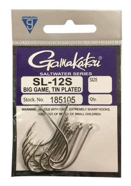 Gamakatsu SL12S Big Game #2/0 Olta Iğnesi modelleri