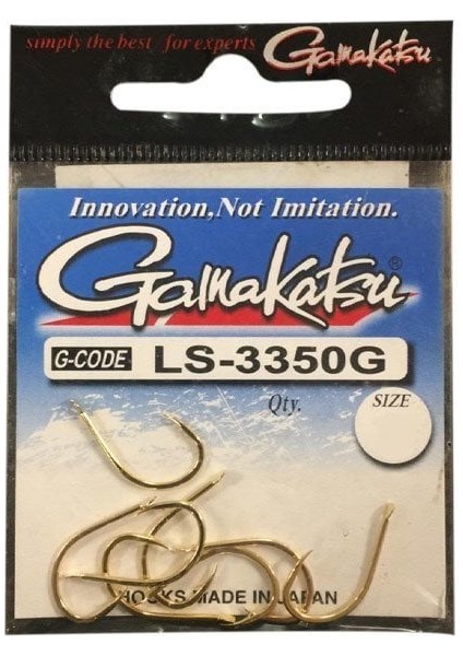 Gamakatsu LS-3350G Gold No:2 Olta Iğnesi 1/8 modelleri