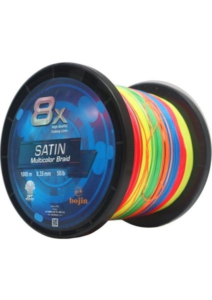 Dft Bojin 8x Satin M.color Ip Misina 0.35MM 1000M indirimleri