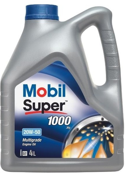Super 1000 X1 20W-50 Üstün Koruma Motor Yağı - 4 Lt.