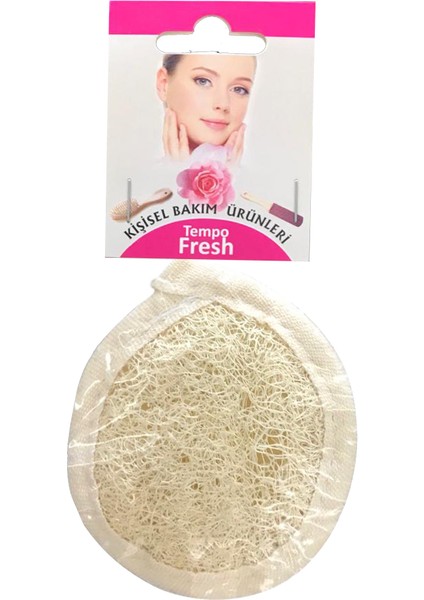 Loofah ( Kabak ) Pon Pon Yüz Pedi
