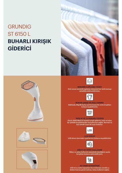 St 6150 L Dikey Giderici Ütü
