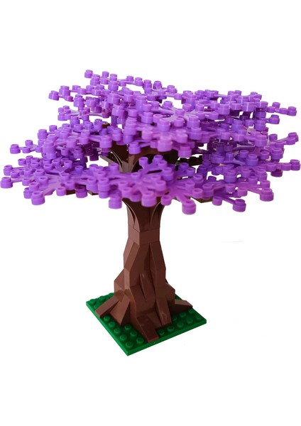 City Road Street Taban Plakası Düz Kavşak Eğrisi T-Kavşak Yapı Taşları Taban Plakaları Çocuklar Için Temel Yapı Çocuklar Rengi: Mor Tree1 (Yurt Dışından)