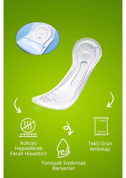 Lady Maxi, Kadın Mesane Pedi, 5.5 Damla, 12’li Paket