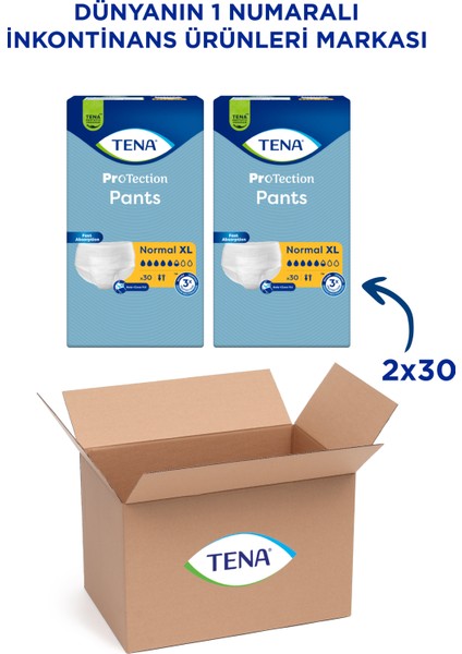 Proskin Pants Emici Külot Hasta Bezi Normal Xl-Extra Large 60 Adet (2pk*30) modelleri