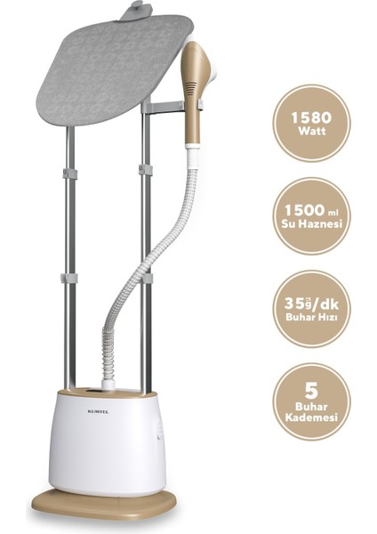 Profesyonel Standlı Buharlı Kırışık Giderici Hmgsp-05