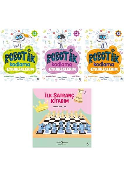 Minikler Için Satranç ve Robotik Kodlama Seti