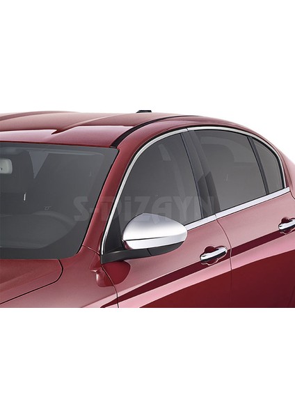 Fiat Egea Hb Krom Cam Üst Çıtası 4 Prç. 2015 Üzeri (Mat Krom) A+ Kalite
