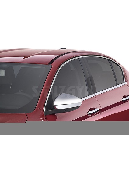 Fiat Egea Sd Krom Cam Üst Çıtası 4 Prç. 2015 Üzeri (Mat Krom) A+ Kalite