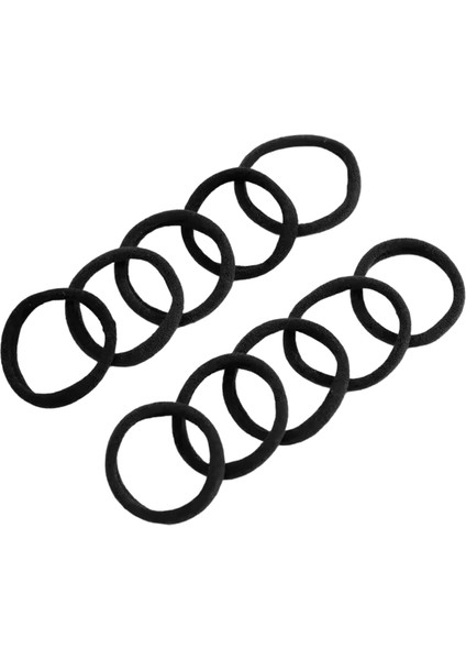 Temel Saç Bantları Basit Düz ler Elastik Kafa Bandı Saç Halatlar KravatlarTutucusiyah-03 (Yurt Dışından)