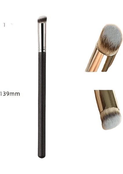 Temel Kapatıcı Makyaj Fırçaları Kapak Sentetik Karanlık Daire Açılı Dikişsiz Sıvı Krem ​​kozmetik Kontur Fırçası Güzellik Aracı 370CONCEALER Fırça (Yurt Dışından)