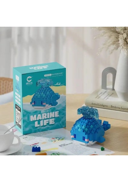 Yaratıcı Okyanus Dünyası Hayvan Parçacık Yapı Taşları Oyuncaklar Çocuk Oyuncakları Mini Hayvan Modeli Eğitim Oyuncakları Uyumlu Bina JM--7265/BOYUT Kutu Yok (Yurt Dışından)