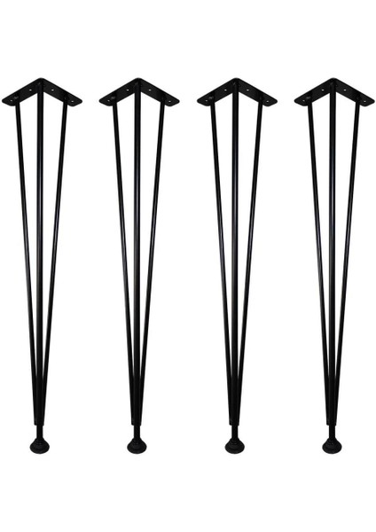 Metal Firkete Ayarlanabilir Pingo Ayaklı Mutfak Masası Ayağı 70 cm
