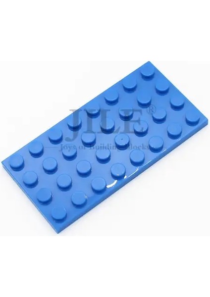 15PCS Moc 3035 Küçük Taban Kısa Plaka 4x8 Dıy Creative Icehten Yapı Taşları Tuğlalar Montajla Uyumlu Oyuncaklar Rengi: Mavi 15 Pcs (Yurt Dışından)