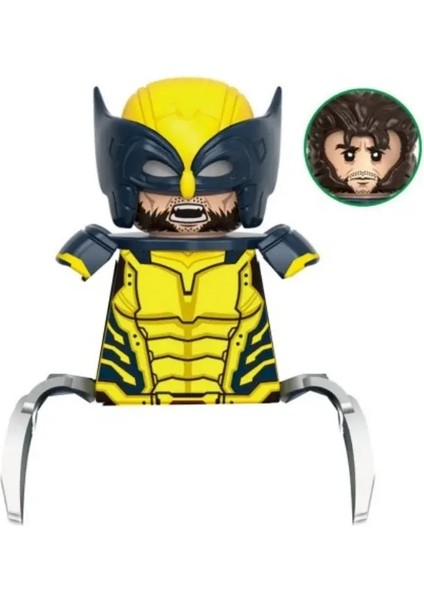 Disney Yapı Taşları Mini Model Figürleri Büyük Goblin Örümcek Adam Demir Adam Venom Kaptan Hawk Deadpool Technic Armor City Hediye Oyuncakları Renk: GH0569 (Yurt Dışından)