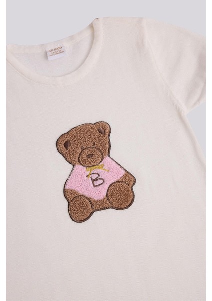 Bg Store Kız Bebek Beyaz Tulum