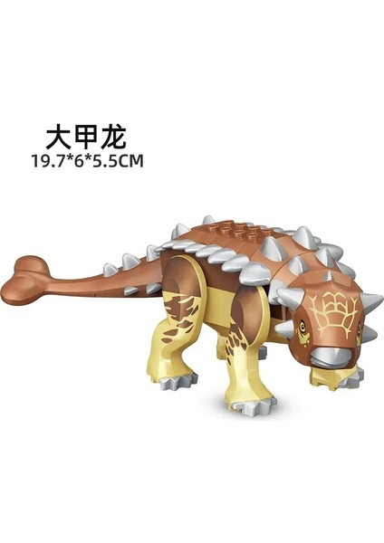 Juric Worlds Büyük Dinozorlar Figürler Tuğlalar Yapı Taşları Velociraptor T-Rex Triceratops Indominus Rex Oyuncaklar Çocuklar Için Renk: Jıa (Yurt Dışından)