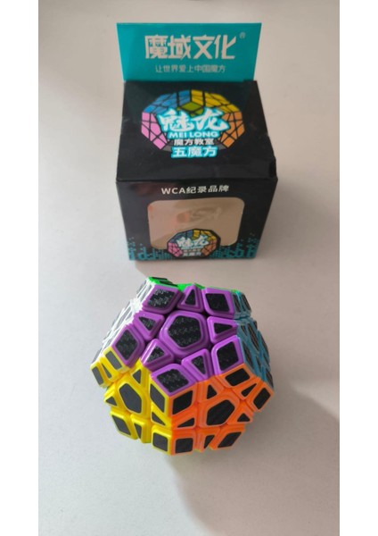 Fiber Karbon Megaminx Küp