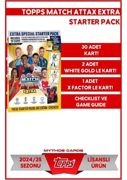 Topps Match Attax Extra 24/25 - Starter Pack