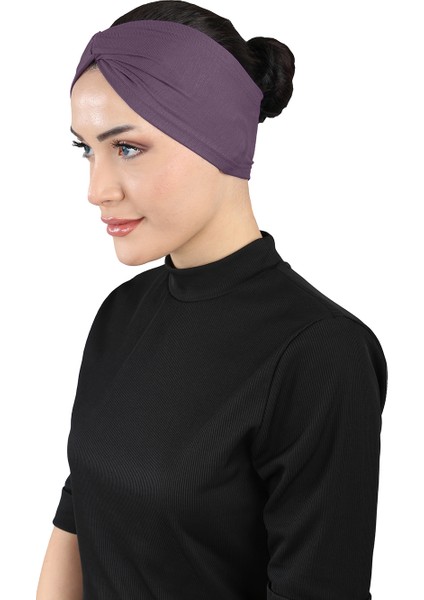 ST055-BANDANA Çapraz Bone 18 Mürdüm modelleri