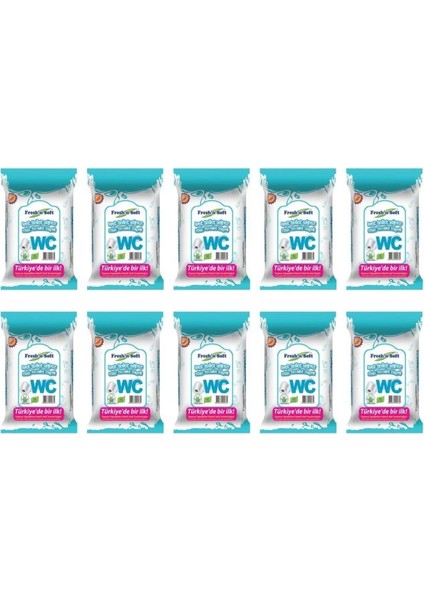 Mdmedical Wc Islak Tuvalet Kağıdı 60'lı 10 Paket