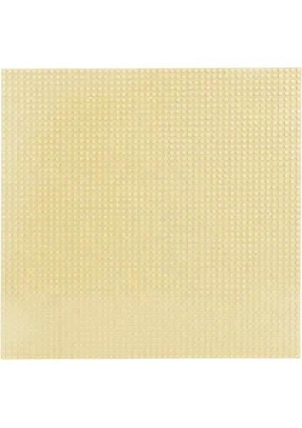 Klasik Taban Plakası 50X50 Noktalar Yapı Taşları Tuğlalar Temel Tabaklar Dıy Plastik Tahta Yapı Taşları Temel Plakalar Inşaat Oyuncakları Renk: Mısır Sarı (Yurt Dışından)