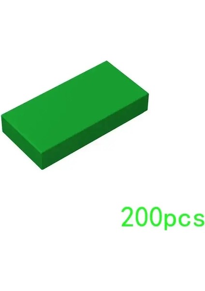 200PCS Moc 3069 Lastik 1x2 Yapı Taşları Kit Yüksek Teknoloji Tahtası Işık Tahtası Tuğlaları Parçacık Diy Fikir Oyuncak Çocuklar Doğum Günü Çocuk Hediye Renk: M0659-12 (Yurt Dışından)