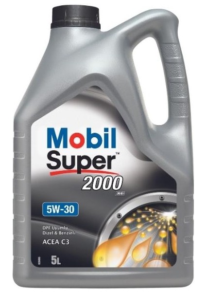 Super 2000 Xe C3 5W-30 Sentetik Motor Yağı - 5 Lt.