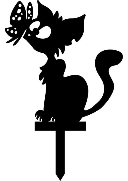 Küçük Bahçe Dekor Kedi Bahçe Süsü modelleri
