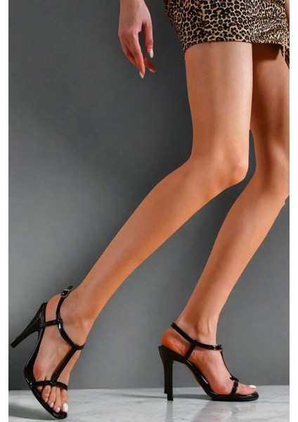 Kadın Elegant Ayakkabı Ince Bant Topuklu Ayakkabı Özel Tasarım Abiye Ayakkabı fırsatları