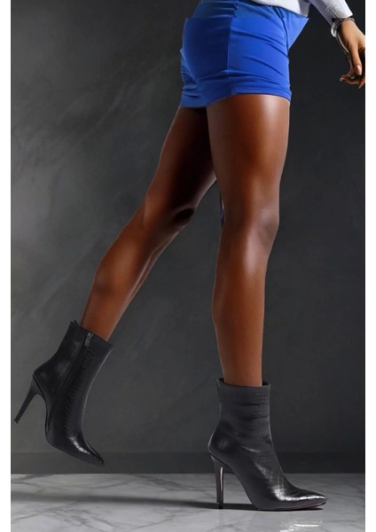 Kadın Elegant Ayakkabı Sivri Burun Topuklu Bot Özel Tasarım Abiye Ayakkabı fiyatları