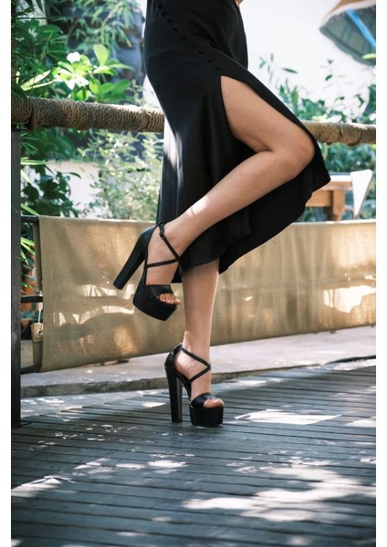 Kadın Elegant Ayakkabı Biyeli Yüksek Topuklu Ayakkabı Özel Tasarım Abiye Ayakkabı