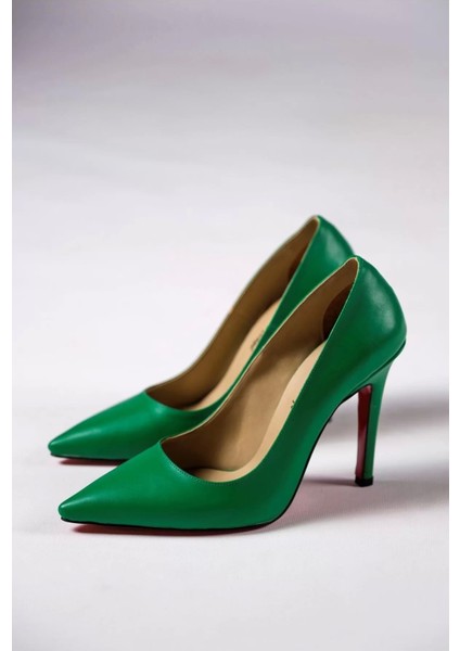 Kadın Elegant Ayakkabı Ince Topuk Stiletto Özel Tasarım Abiye Ayakkabı