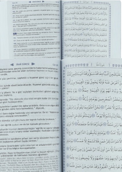 Feyzü'l Furkan Kur'an-I Kerim ve Tefsirli Meali (Sempatik Cep Boy - Ince Cilt) Lacivert