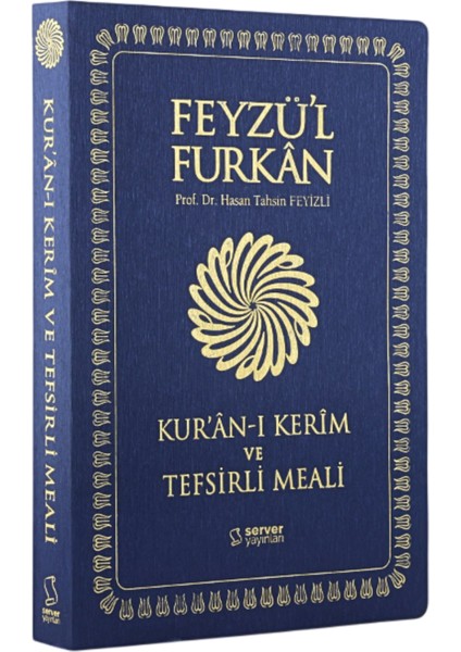 Feyzü'l Furkan Kur'an-I Kerim ve Tefsirli Meali (Sempatik Cep Boy - Ince Cilt) Lacivert