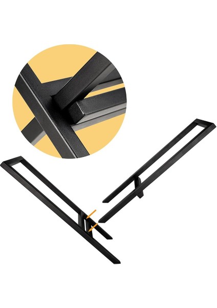 Şömine Kenarı Odunluk Metal Odunluk Odun Kovası