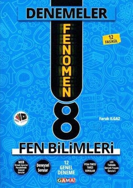 8. Sınıf Lgs Fen Bilimleri Fenomen 12 Deneme