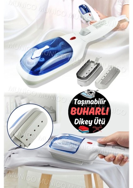 Mini Dikey Buharlı Ütü Makinesi - Güçlü Buhar Performansıyla Kusursuz Sonuçlar Ev ve Ofis Için