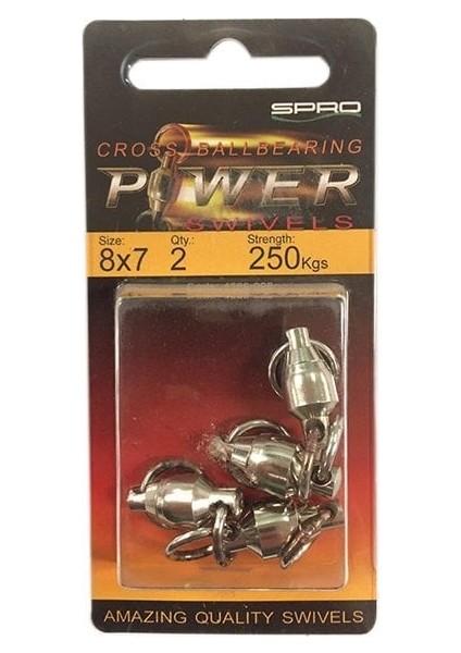 Ballbearing Power Çapraz Fırdöndü 8x7 250K modelleri