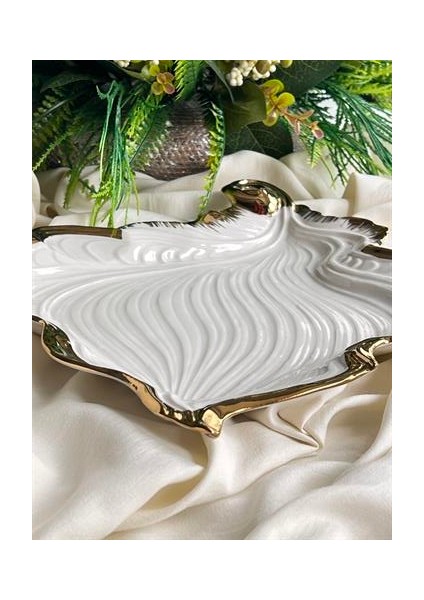 Albero Kare Sunum Tabak 25CM