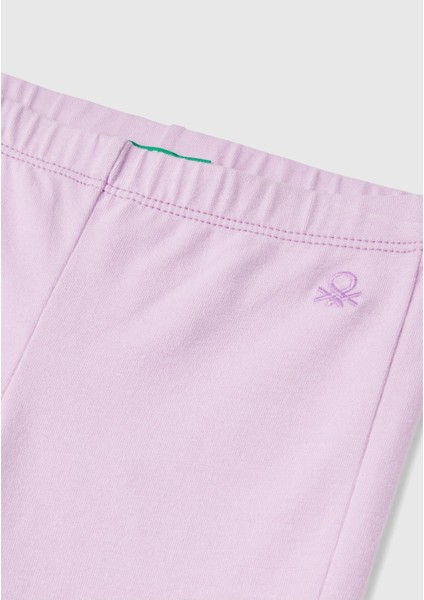 Kız Çocuk Logo Detaylı Flare Tayt fiyatları