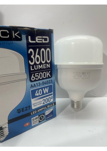 Aa13-04023 40 W Led Ampul Beyaz Işık E27 Duy