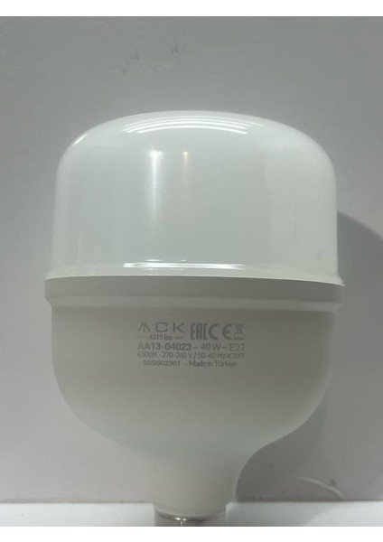 Aa13-04023 40 W Led Ampul Beyaz Işık E27 Duy