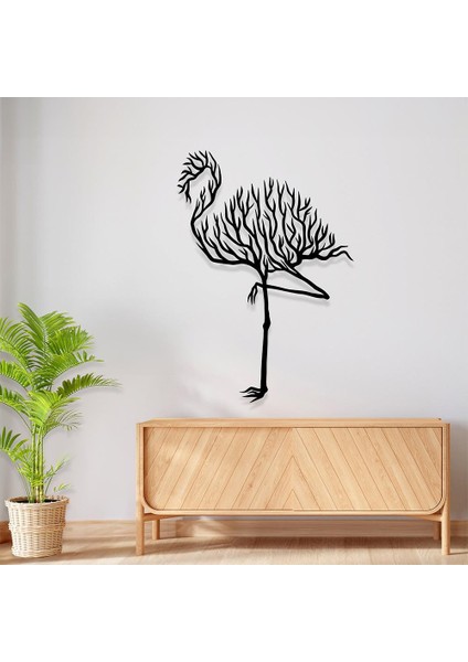 Flamingo Tablo Illüstrasyon Tasarım Lazer Kesim Metal Duvar Tablo fiyatları