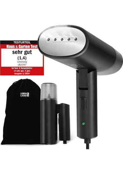 Seyahat Steamer, Katlanabilir, 900 W, 120 ml Su Tankı, Seyahat Seti, Hijyenik Ütüleme