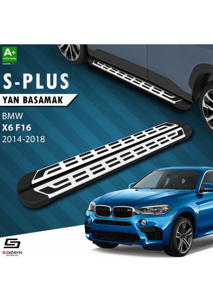 Bmw X6 F16 S-Plus Gri Yan Basamak 193 cm Etekli 2014-2018 A+ Kalite