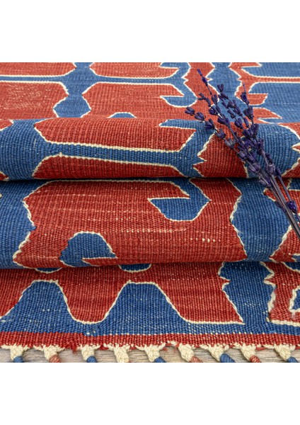 Nova El Dokuma Kırmızı Yüncü Kilim 132 x 174 cm fırsatları